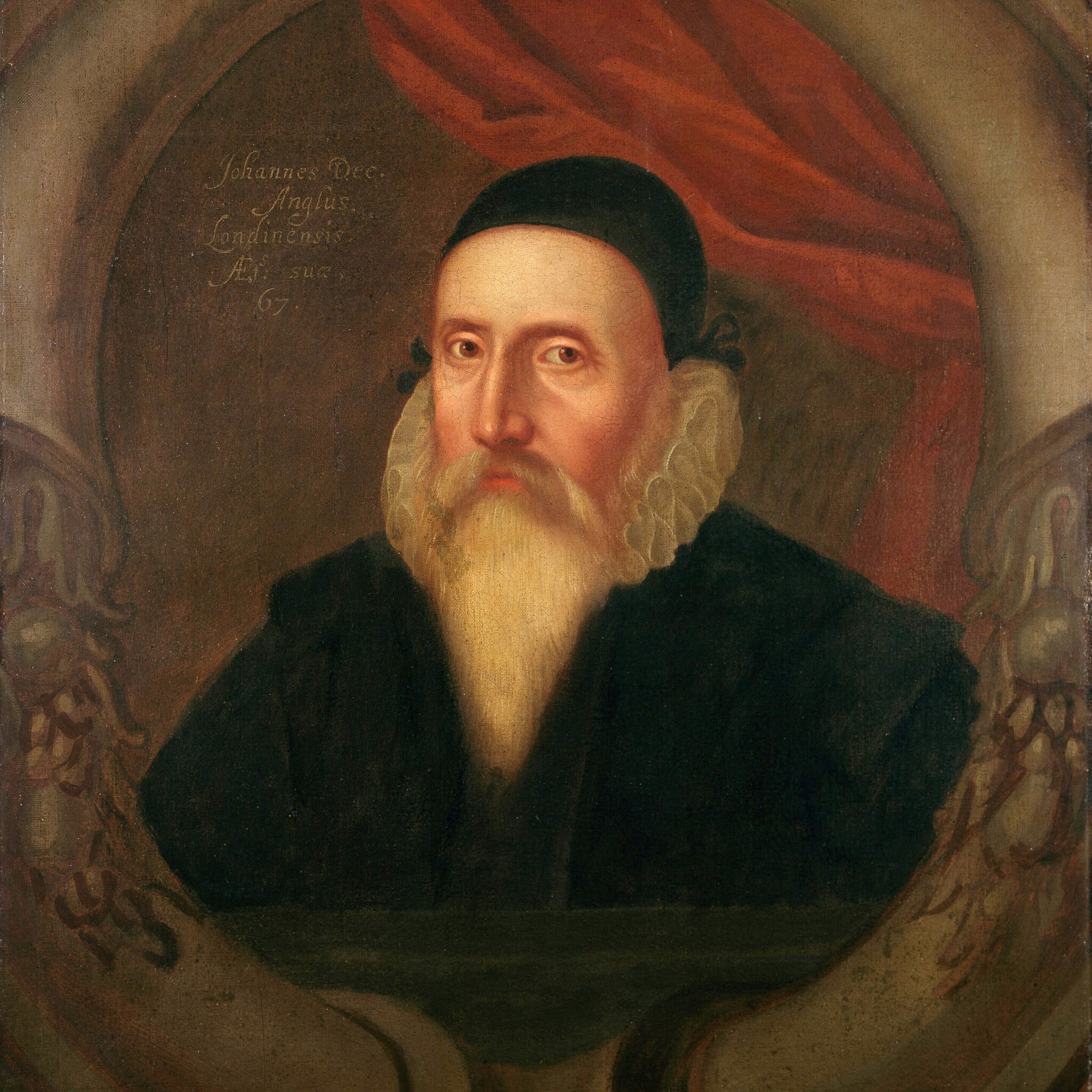 Er suchte wirklich europaweit nach der Sprache Gottes: der englische Hofastronom und Gelehrte John Dee (1527-1608) (Bild: CY BY 2.0 / Universität Oxford, wikimedia.org)