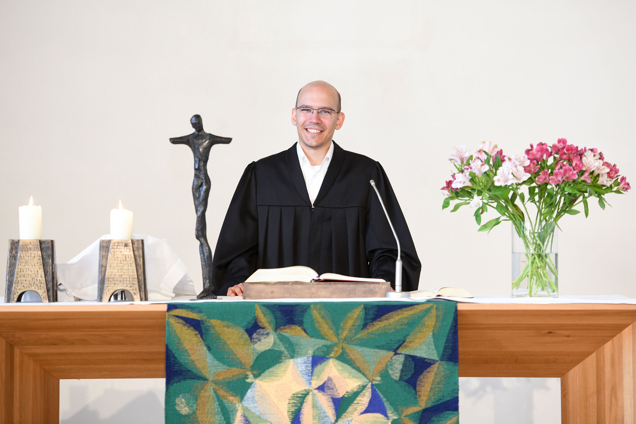 Florian Oppermann: „Ich möchte einfach meinen bestmöglichen Beitrag zum Wandel der Kirche leisten.“ Foto: epd-bild/Nancy Heusel