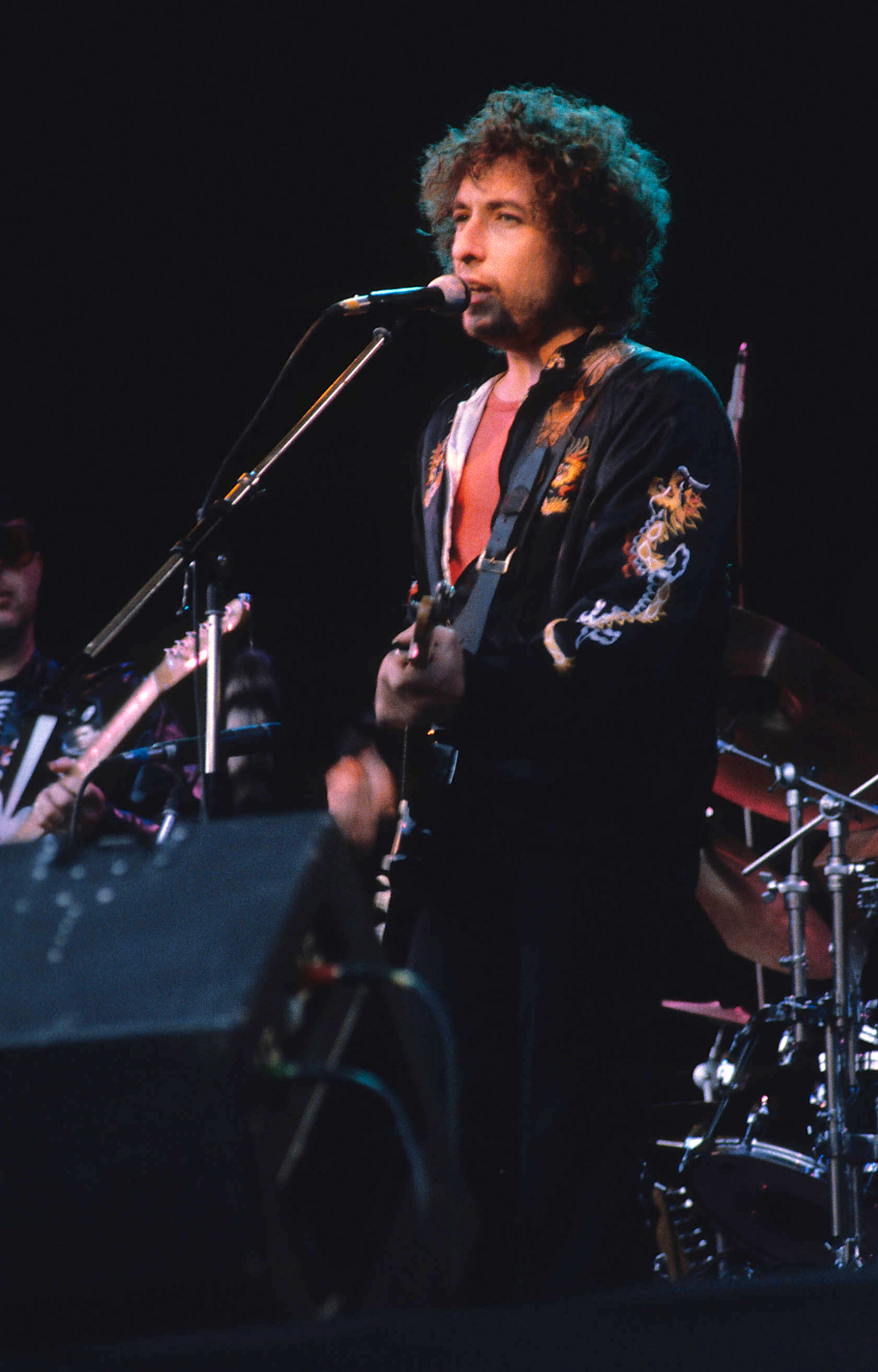  Bob Dylan bei einem Konzert 1981 in Hamburg. Copyright: akg-images / Jazz Archiv Hamburg