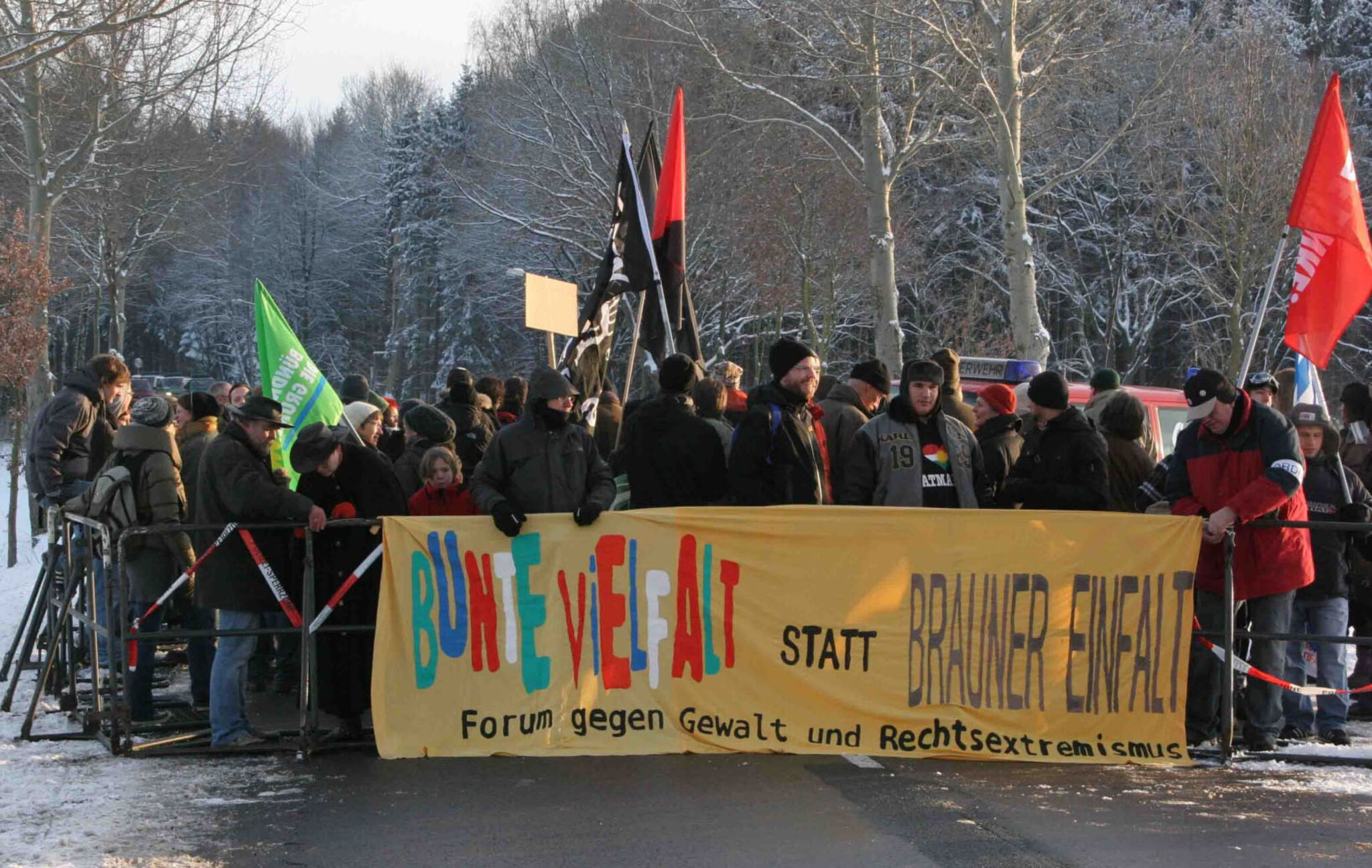 Demo "Bunt statt Braun"