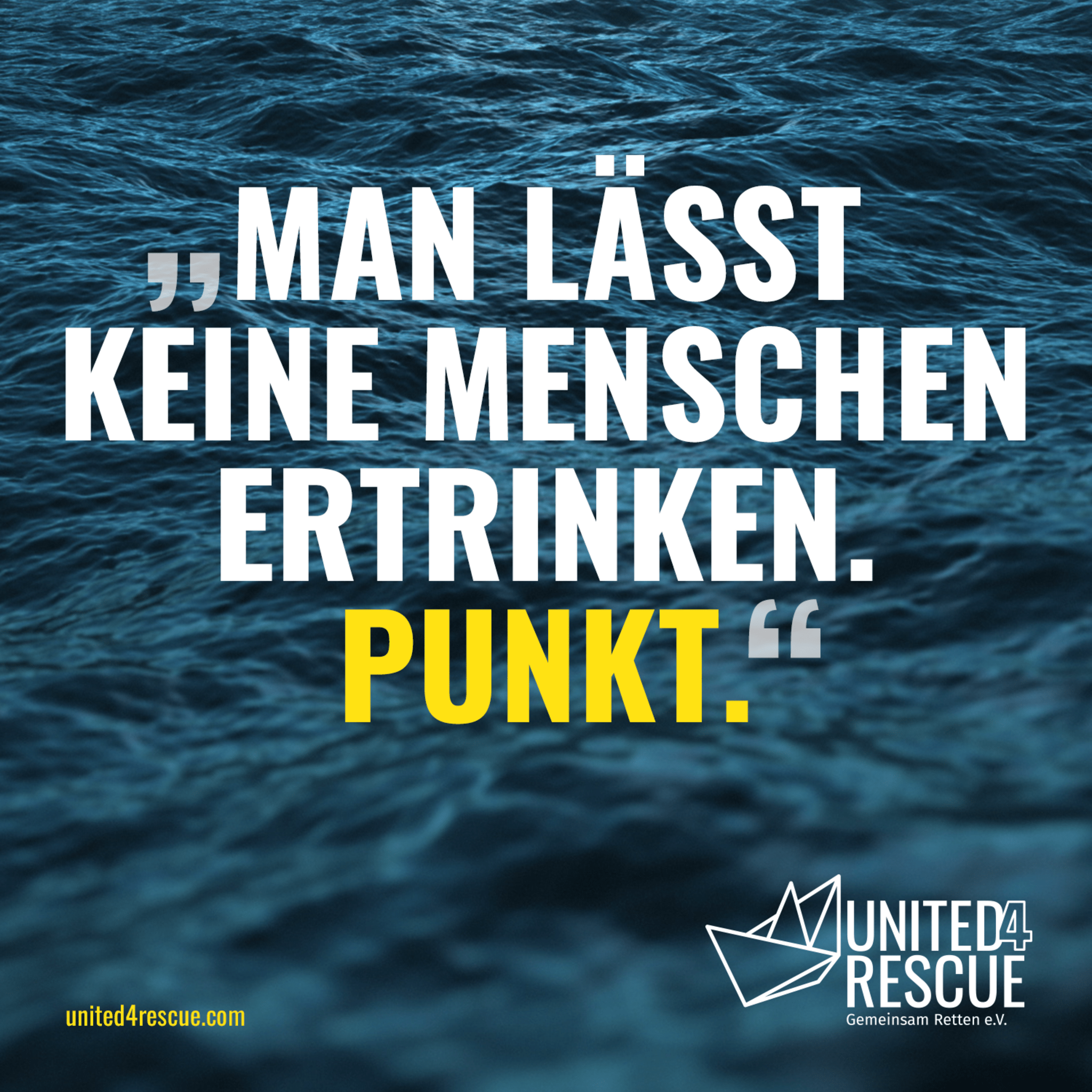 United4Rescue_Logo_Man laesst keine Menschen ertrinken