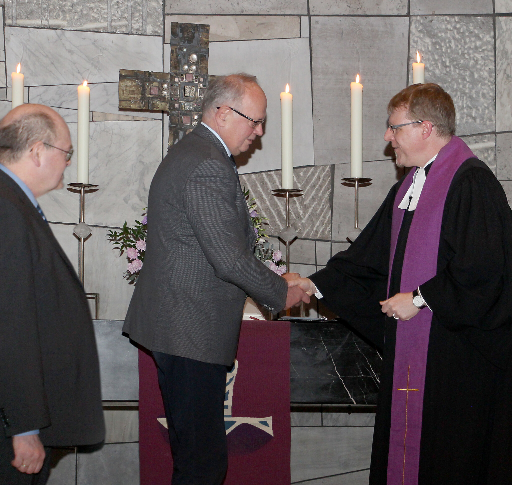 Horst Glockzin_Silbernes Facettenkreuz_Miriam Unger