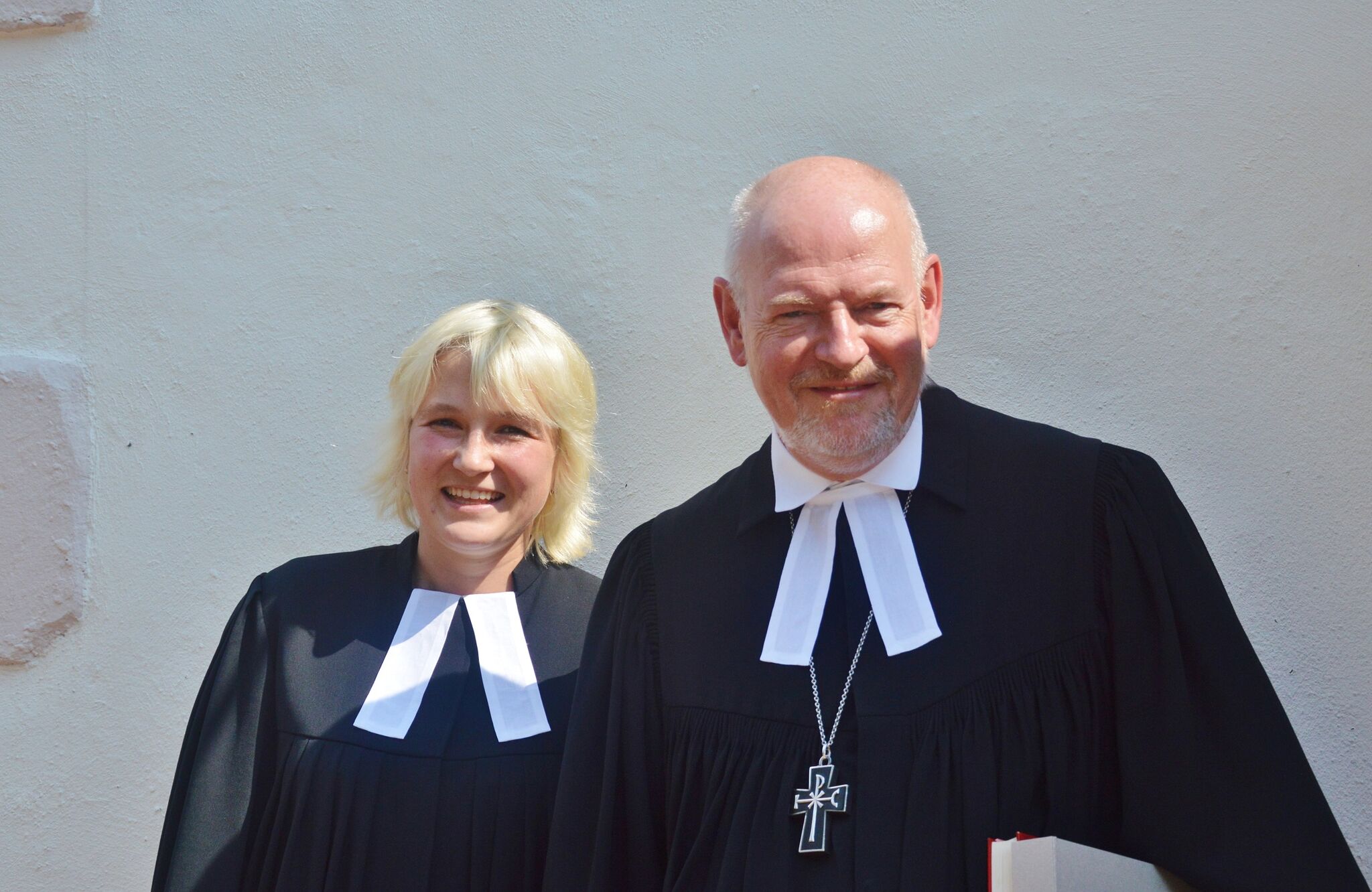 Amelie Pradzynski  und Eckhard Gorka_Ordination Steina_August 2019