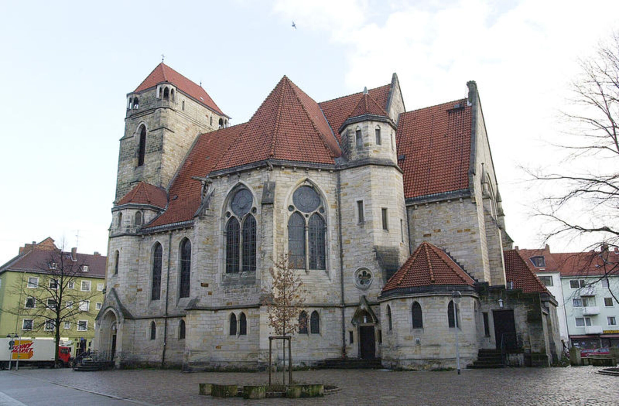 Aussenansicht Lutherkirche_Vesperkirche_Hannover Nordstadt