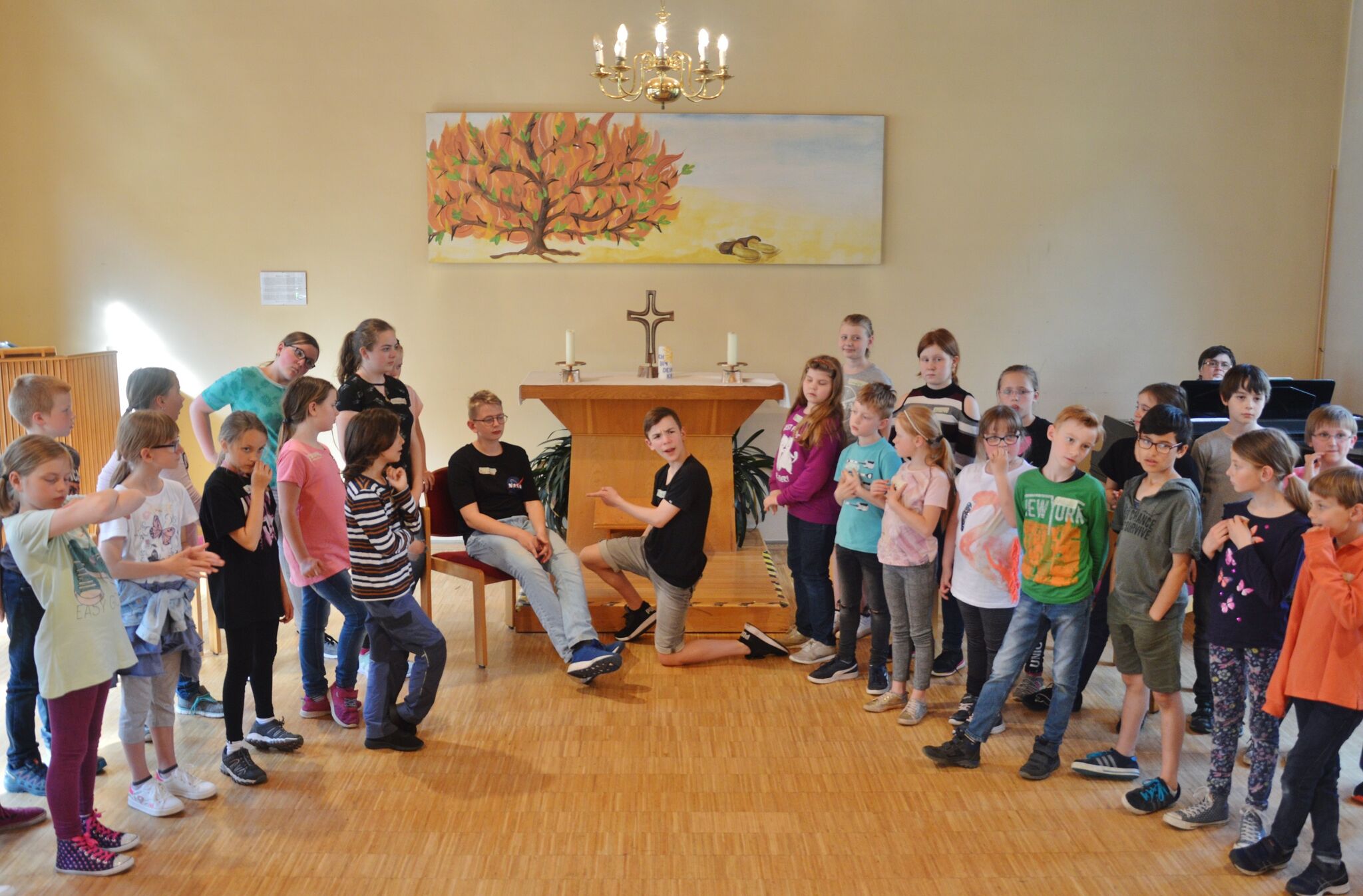 Kinder Musical_Bad Lauterberg_Proben Mai 2019