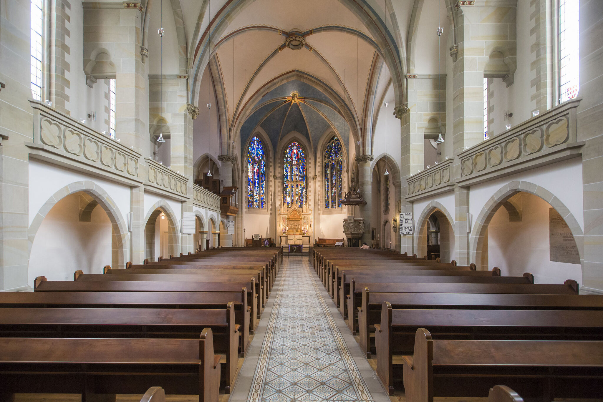 Langhaus_Gartenkirche St Marien_Hannover