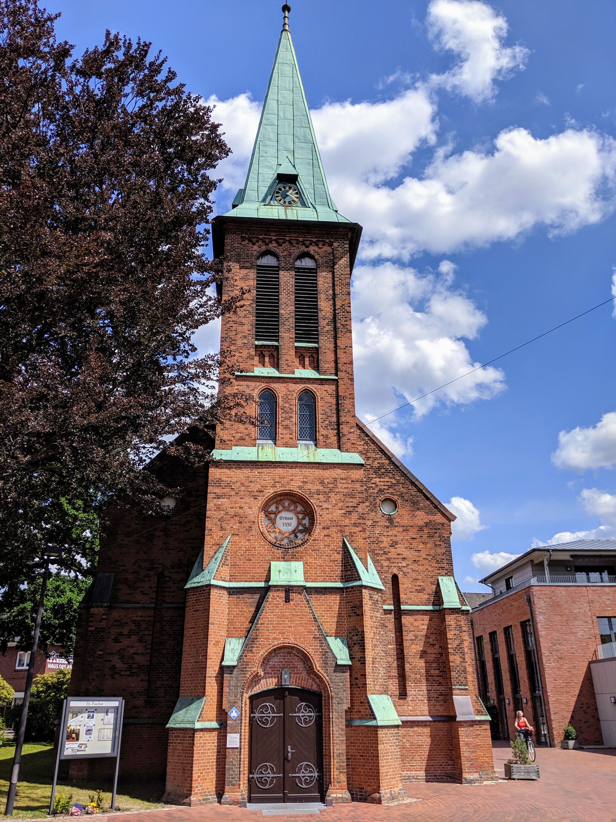 Pauluskirche Buhholz_Radwegekirche_2019