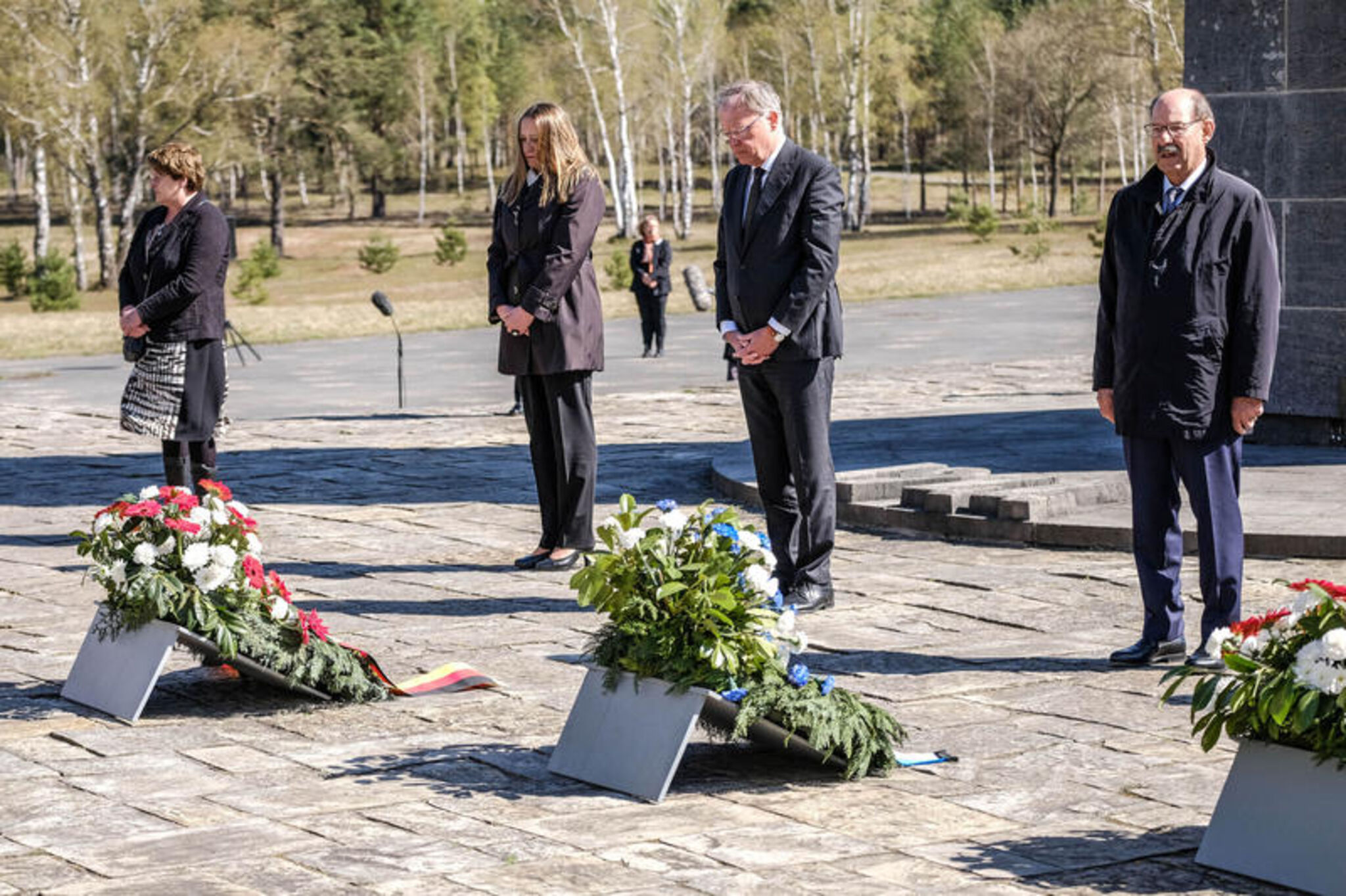 Bergen Belsen_Gedenkfeier 2020_Weil