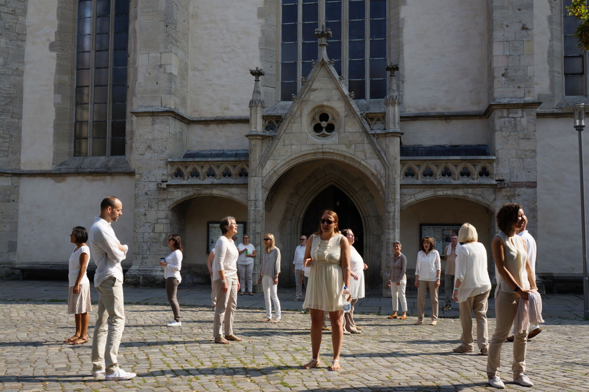 Der Gospelchor Hannover singt bei der Geburtstagsparty der Gospelkirche