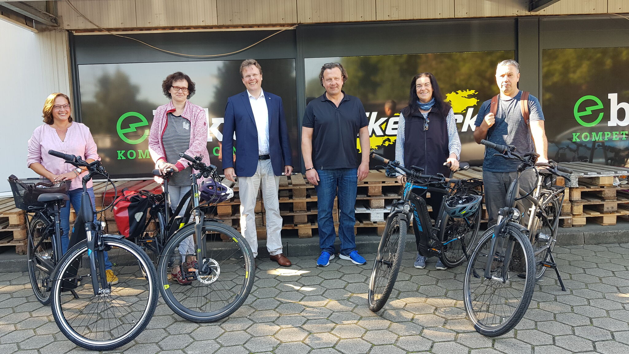 E-Bikes_KK Winsen Luhe_Gruppenfoto