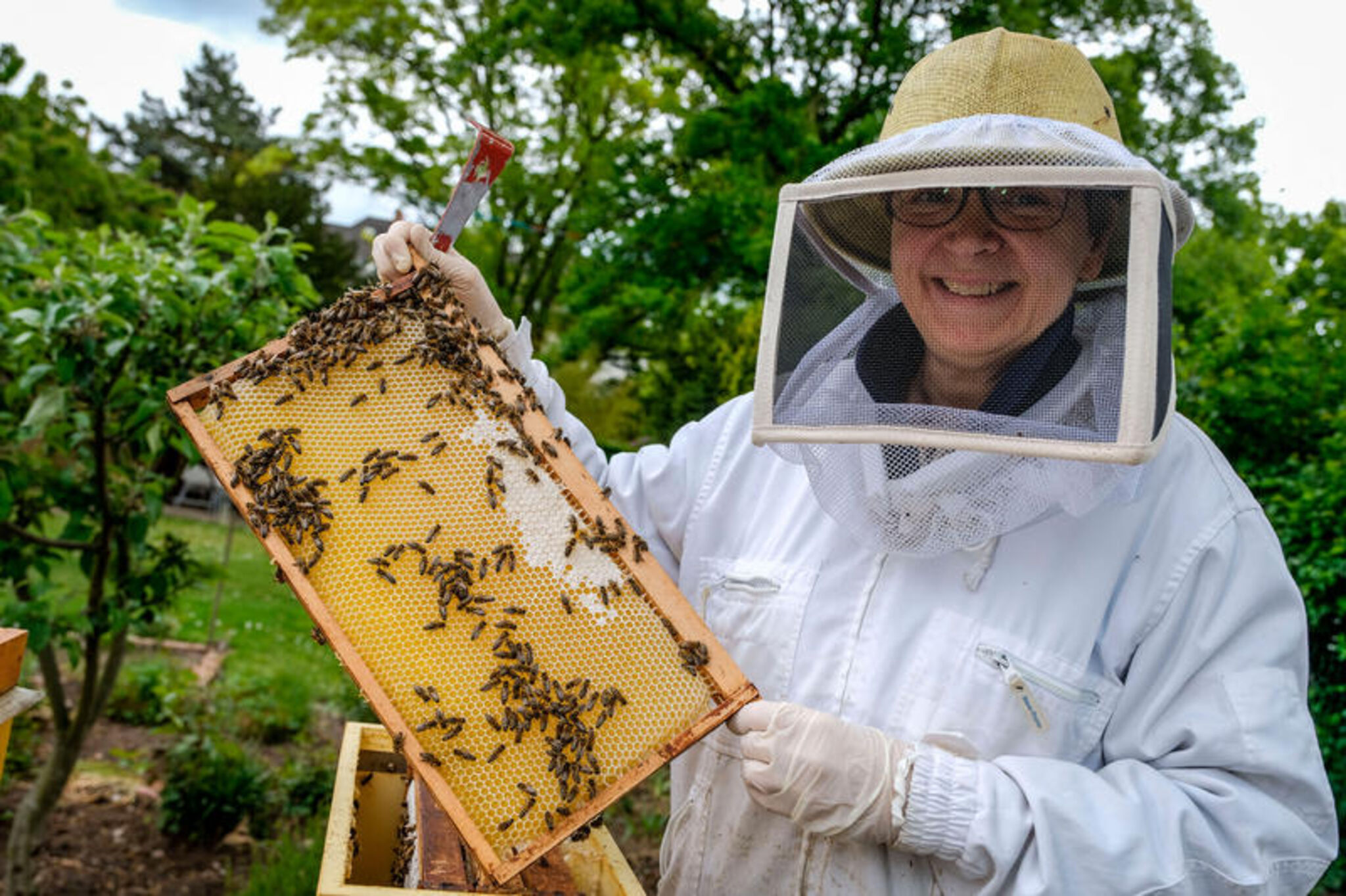 Imkerin Astrid Zuel_Bischofsgarten_Bienen