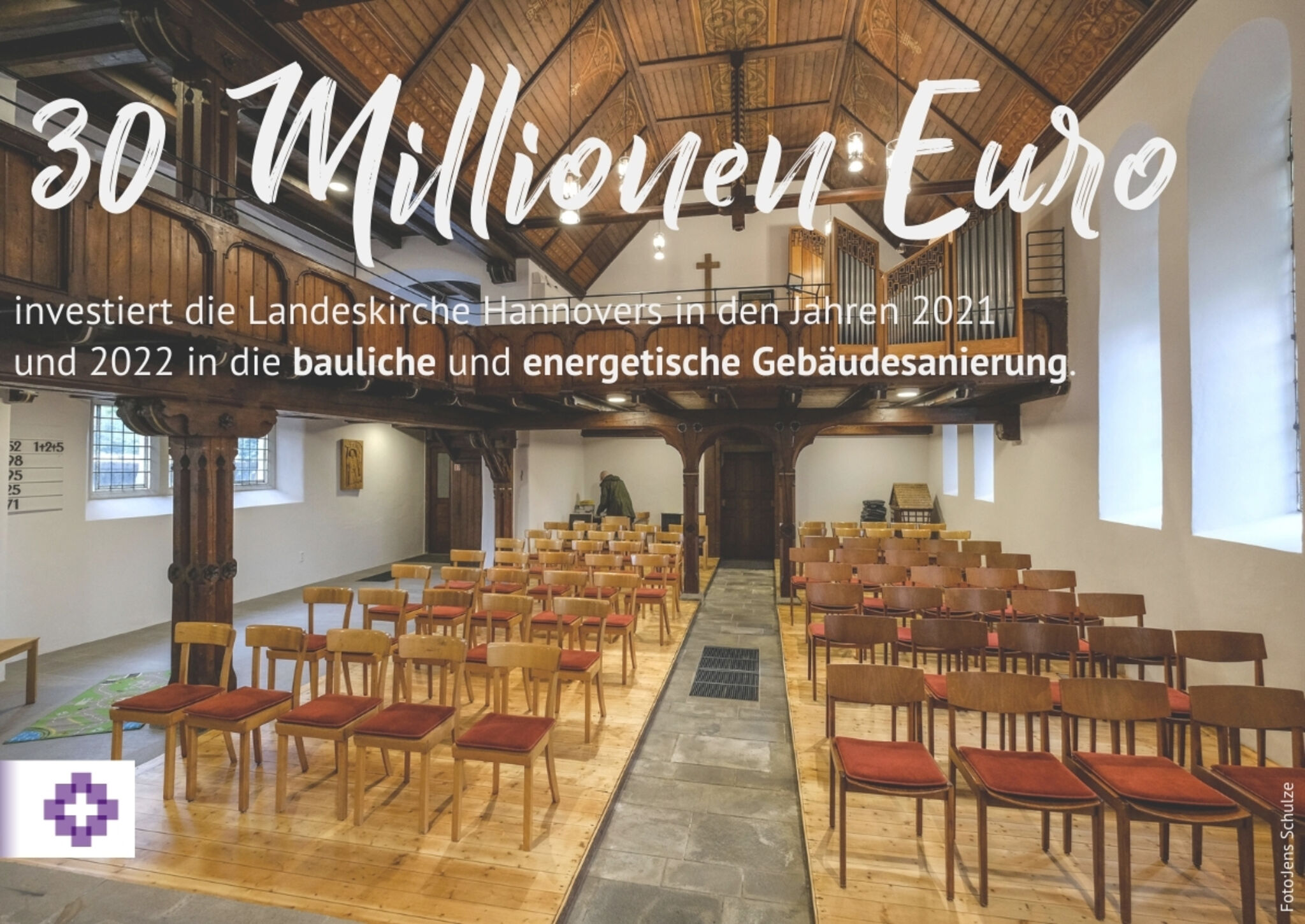 Gebäudesanierung Landeskirche Haushalt 2021