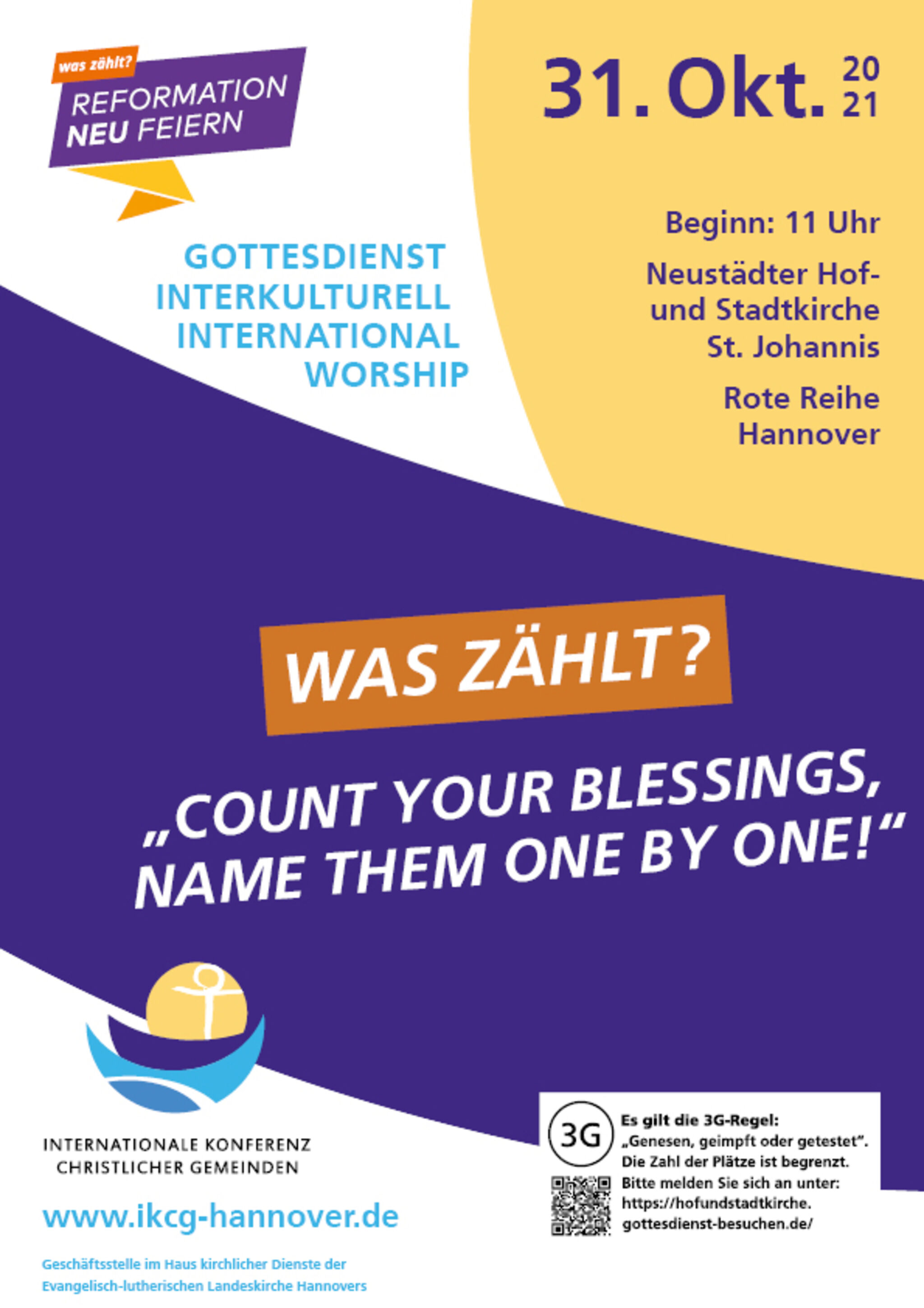 Plakat Interkultureller Gottesdienst_Reformationstag 2021