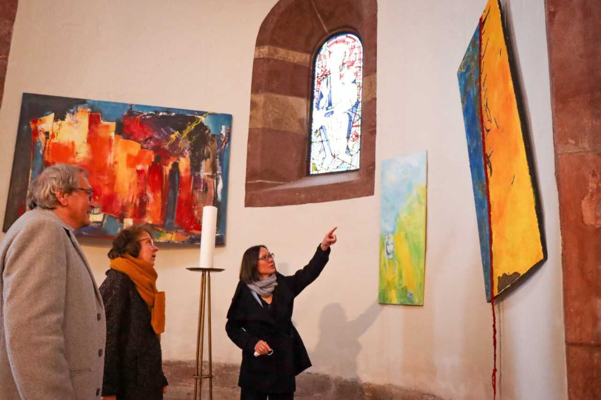 Klosterkirche Fredelsloh_Ausstellung_RegBi Ruck Schroeder