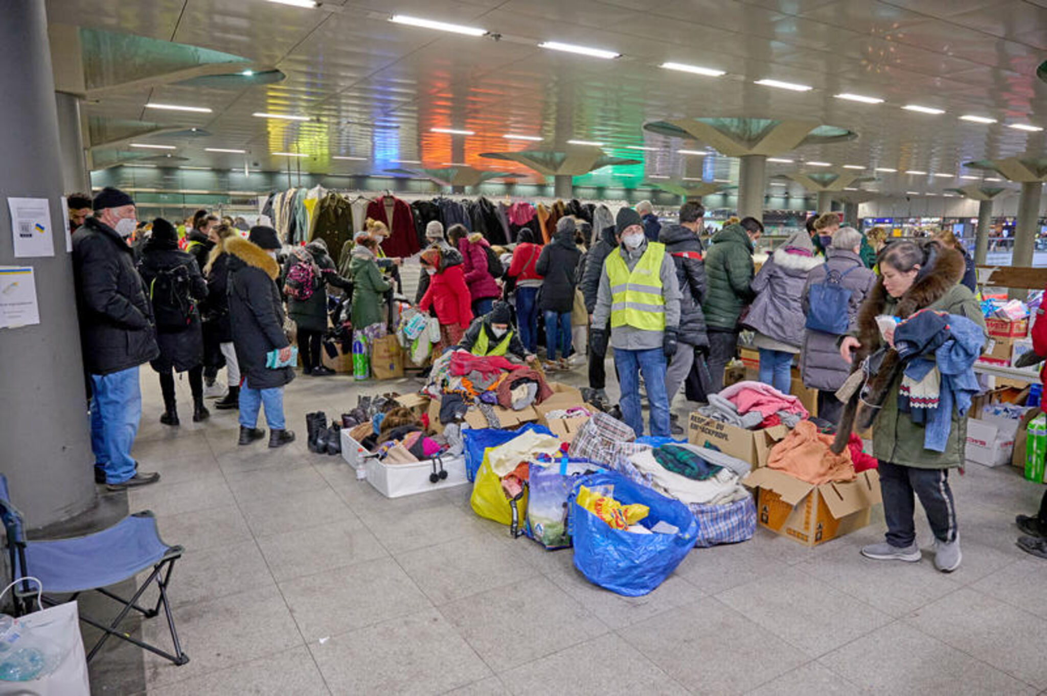 Hilfe für Geflüchtete_Berlin Hbf