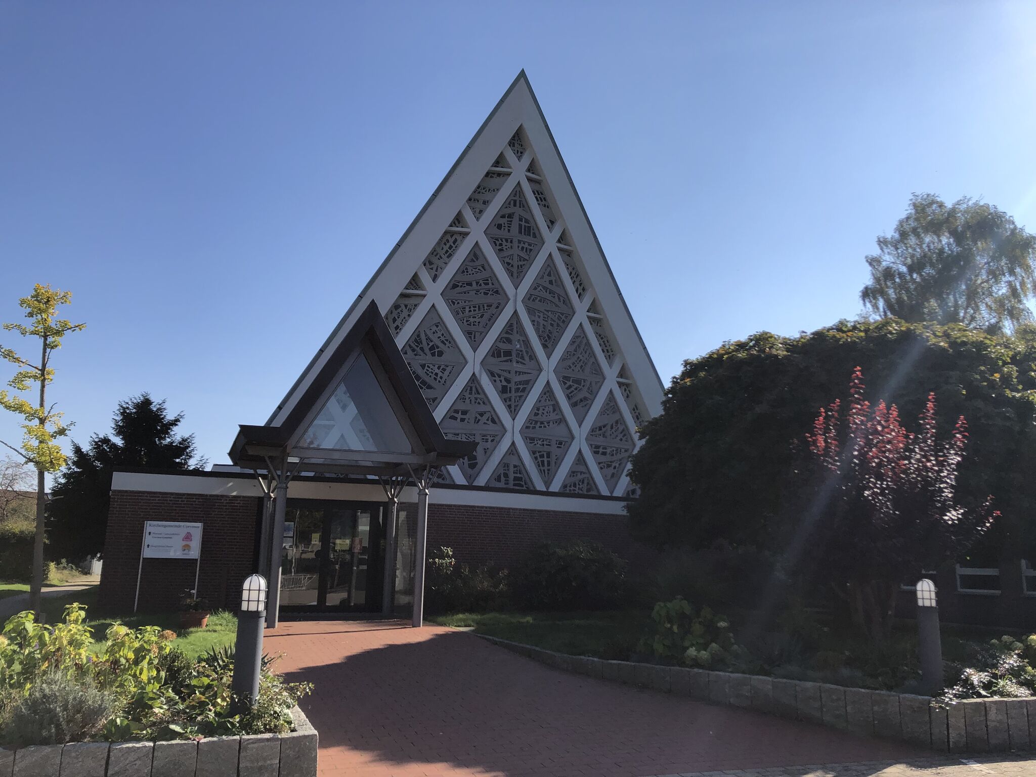 Die evangelische Corvinuskirche in Wunstorf. Foto: Kirchengemeinde