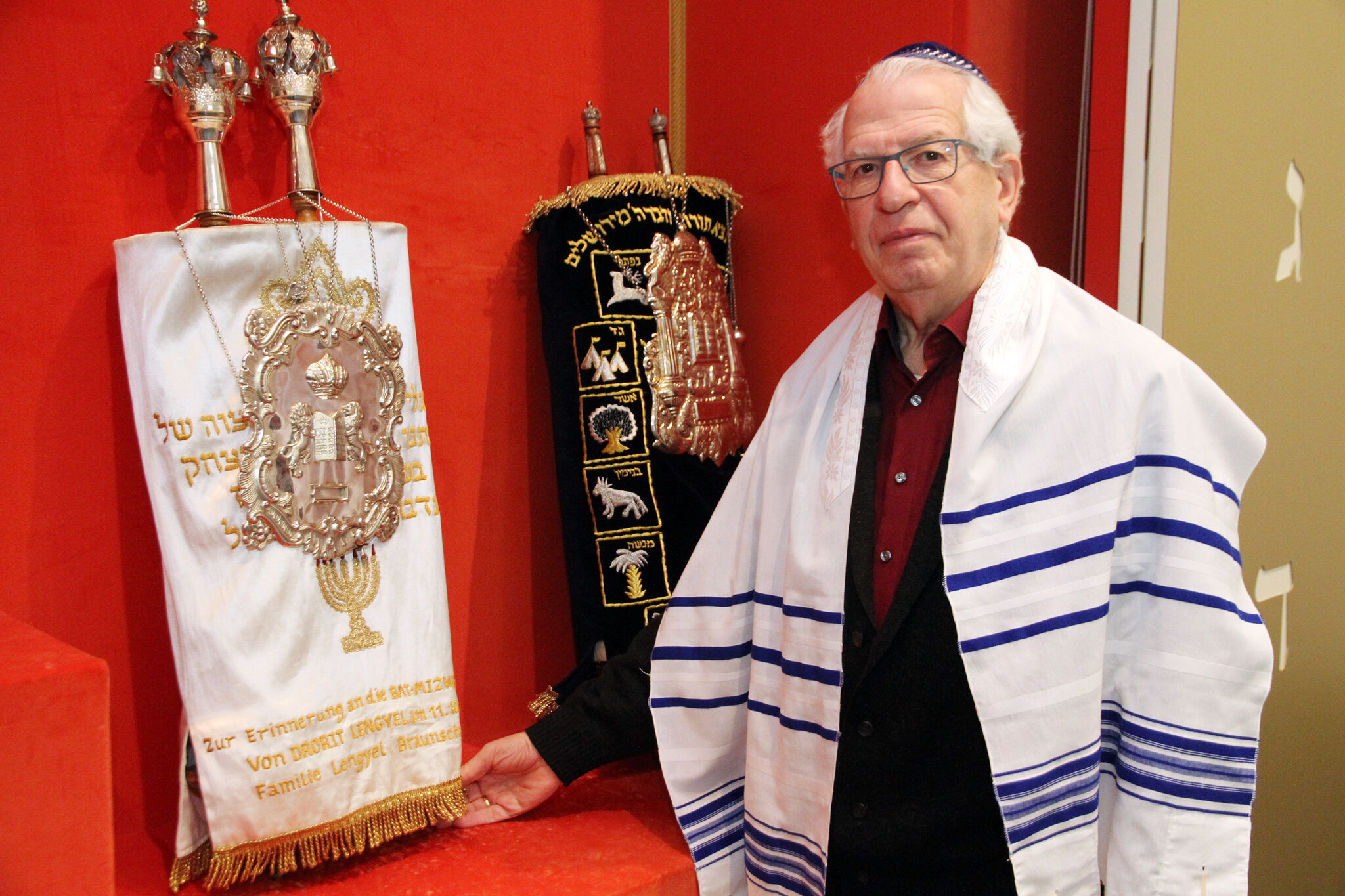 Rabbiner Gábor Lengyel erhält den internationalen Preis der europäischen Lutheraner. Archivfoto: Lothar Veit