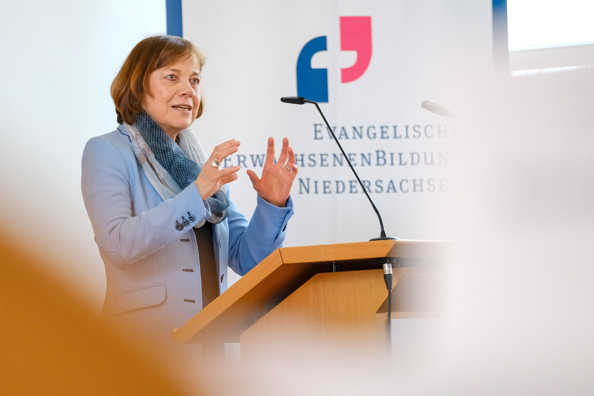 EKD-Ratsvorsitzende Annette Kurschus: „Gott sei Dank hängt nicht alles an uns“. Foto: Jens Schulze